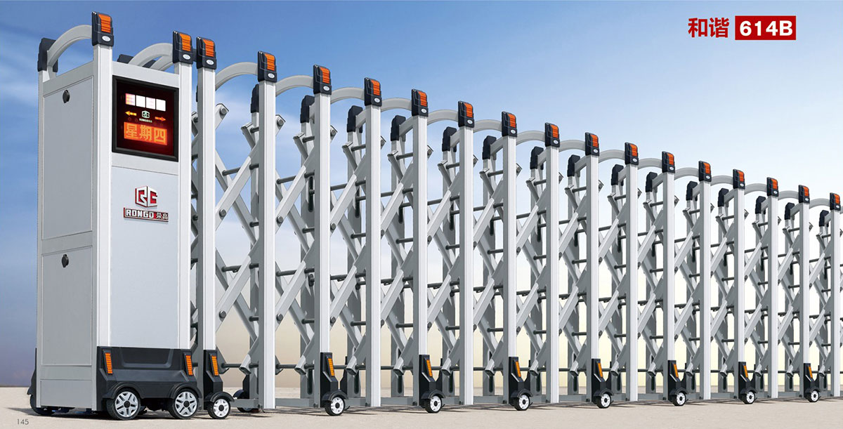 电动伸缩门和谐614B