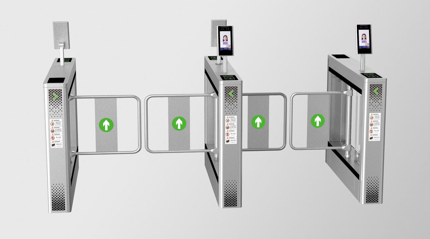 通道闸RG205双通道不锈钢摆臂